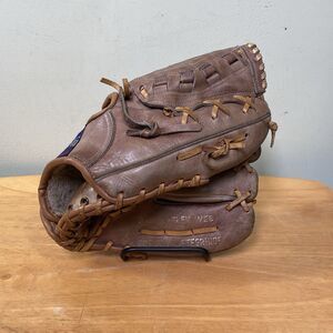 Vtg Spalding 42-3321 Bob Gibson Diamond Flex Web Brown RHT 11" Baseball Glove
